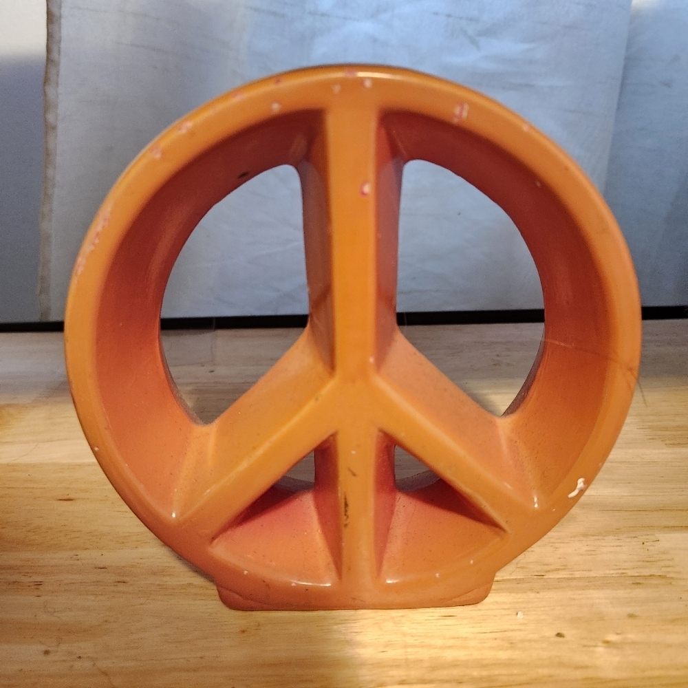 Peace Sign Vase